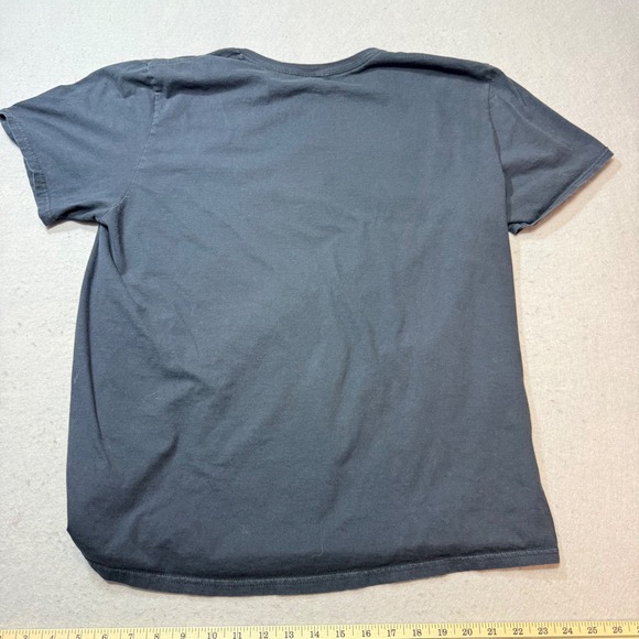 ACDC Back in Black Band T Shirt Black Short Sleeve Graphic Tee‎ - Picture 6 of 8